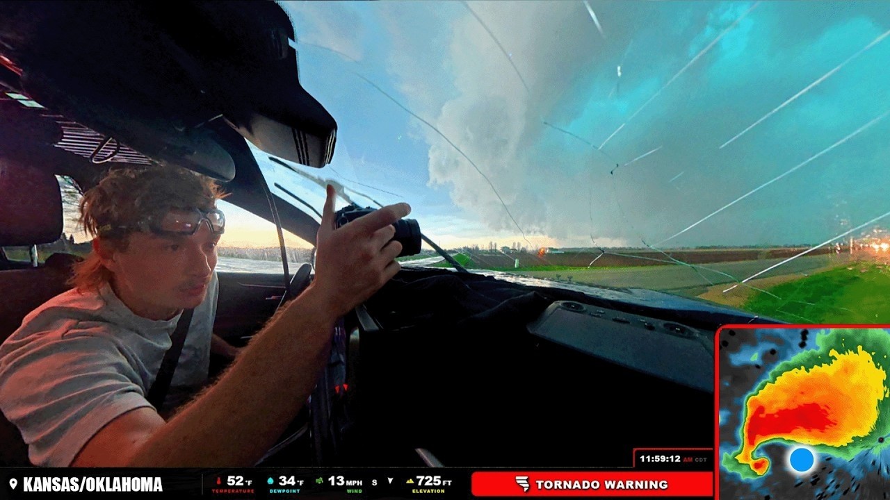 Chasing Tornados in Oklahoma (Perry, OK) | Live Storm Chasers - YouTube
