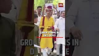 Groom Reaches DM Office Over Power Cut, Demands Urgent Electricity Supply #viralvideo