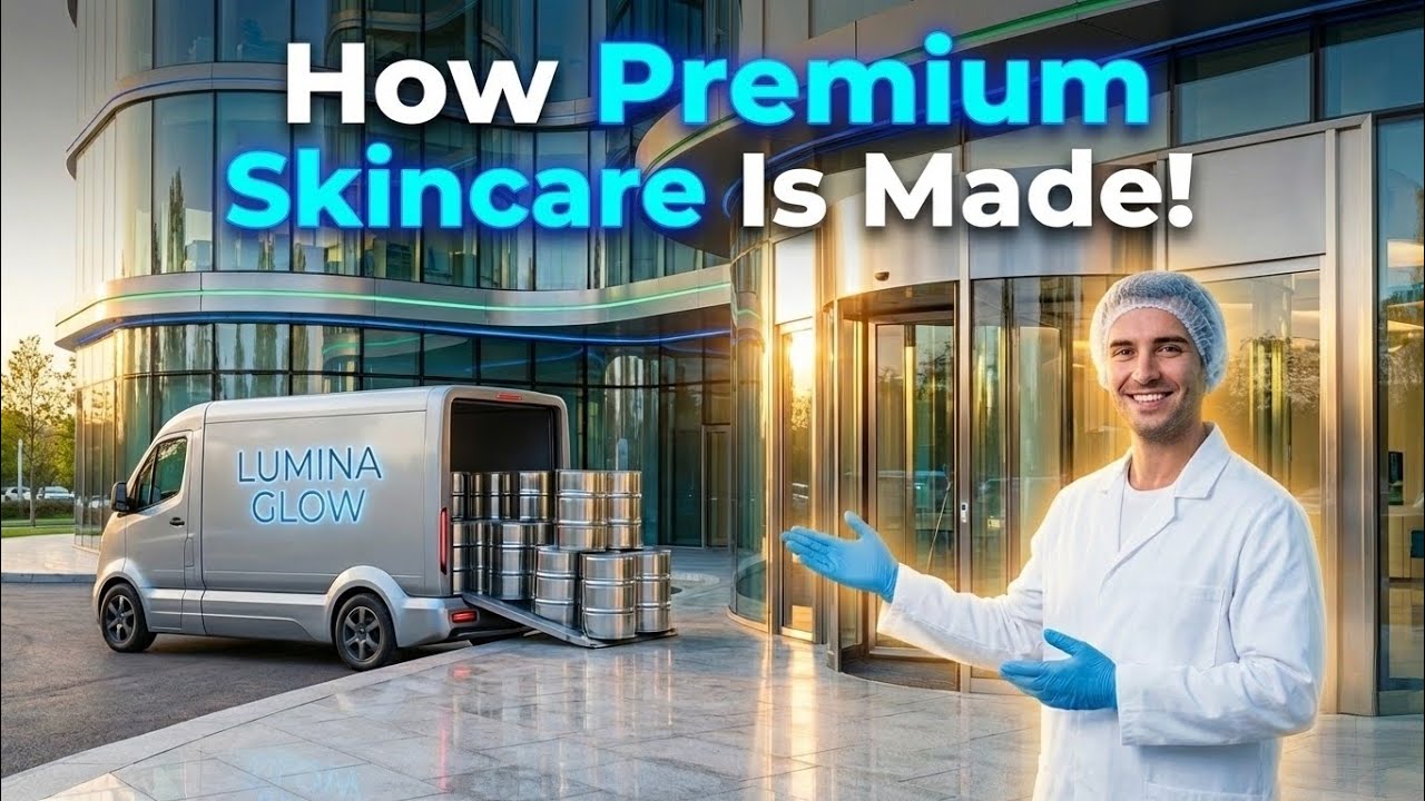 Skincare & Beauty Products | Serum & Moisturizer Journey | Production Factory USA 