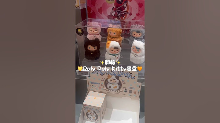 ✨開箱POPMART ROLY POLY KITTY 盲盒 #shorts #rolypoly #pucky #popmart #泡泡瑪特 #泡泡玛特 #盲盒 #blindbox #unboxing