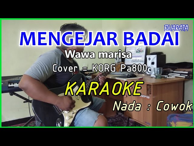MENGEJAR BADAI - Wawa marisa - KARAOKE - Cover Pa800 class=