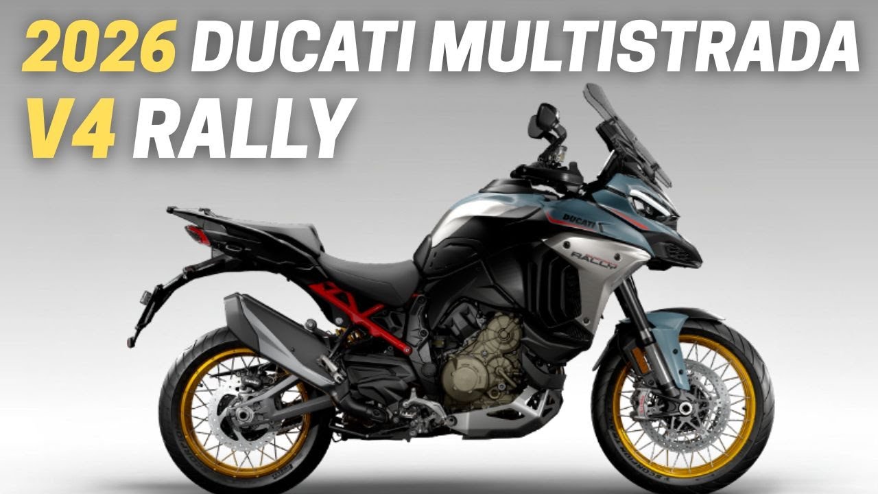 Ducati Multistrada V4 Rally 2026: 10 ВЕЩЕЙ, КОТОРЫЕ ВАМ СЛЕДУЕТ ЗНАТЬ