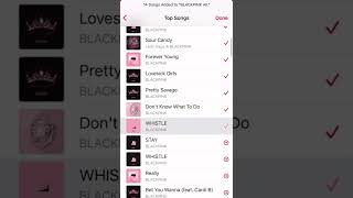 Adding songs to Apple Music (Part 2 - BLACKPINK) screenshot 2