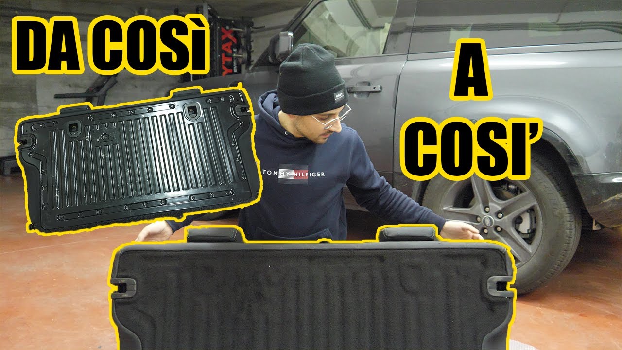 RIVESTO LO SCHIENALE CON LA MOQUETTE