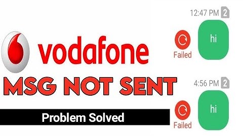 Massage not send |  Msg not sent | sms failed problem solved