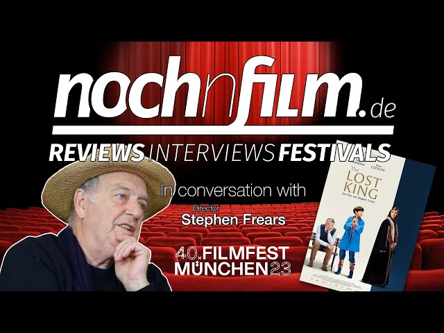 In conversation with Stephen Frears | The Lost King | Interview