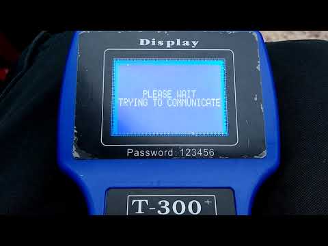 How to connect the T300 diagnostic tool to a Rover Mini Cooper MPI