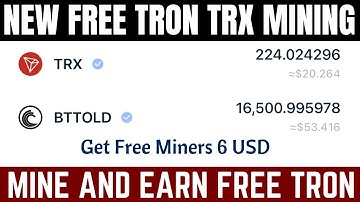 New free tron cloud mining site 2022 ||  Best Free Cloud Mining Website | Free Tron Earning Website