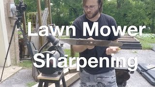 DIY Lawn Mower Sharpening
