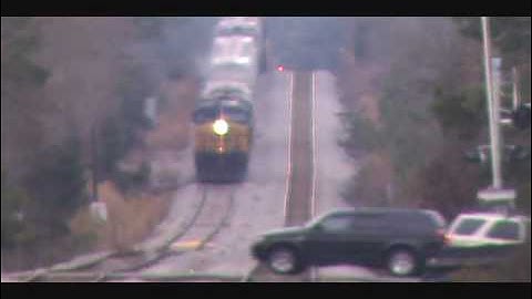 An ex-GP30 Slug leads an Almost Empty Rail Train