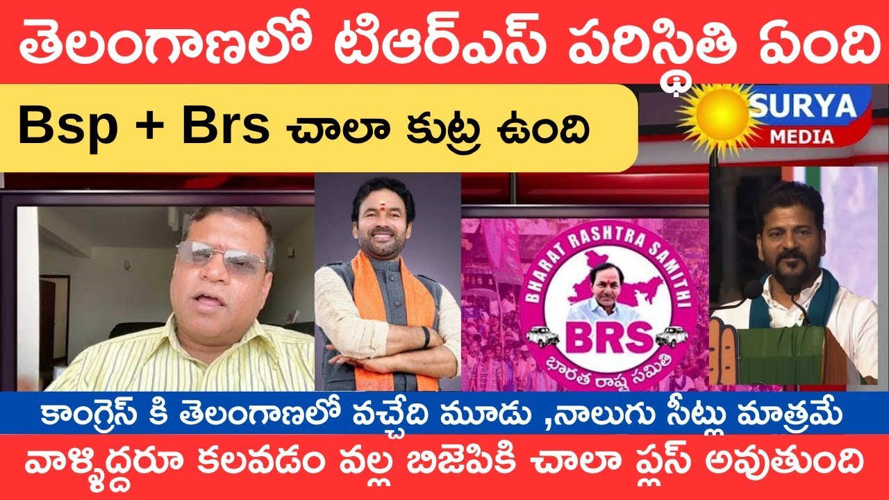 NRI Analyst Ramesh Sensational Analysis on Telangana Bjp,Bsp,Congress,Brs for Mp Elections