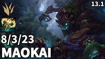 Maokai Jungle vs Hecarim - EUW Challenger | Patch 13.1
