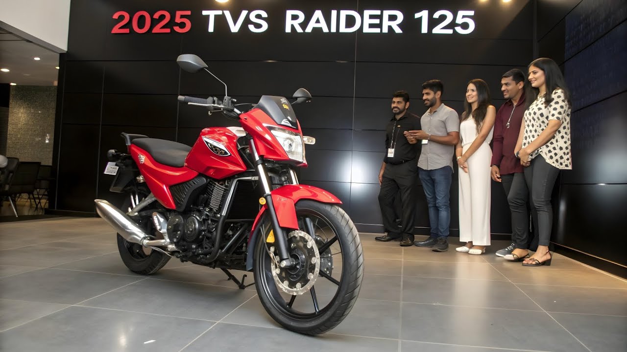 NEW 2025 TVS Raider 125 –Finally Launched First Look Full Review.