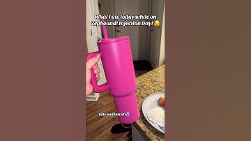 What I eat on injection day! #glp1 #food #pcosweightloss #glp1forweightloss #cooking #zepbound