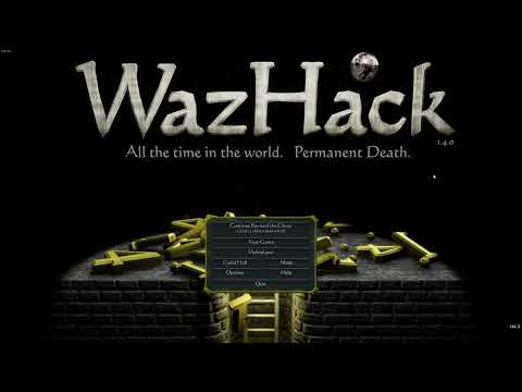 Side Scrolling NetHack?! No! WazHack! 1.4 Update! – WazHack 1.4 Update – #01