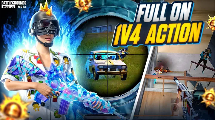 🔥 Conqueror Lobby Squad Gameplay |Extreme 1v4 Clutches | PUBG Conqueror Squad Rank Push Gameplay