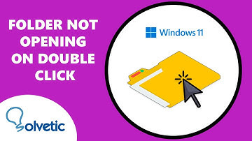 Folder Not Opening on Double Click