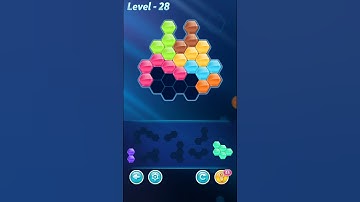 Block Hexa Puzzle Proficient Level 28 Walkthrough
