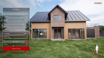 Unreal Engine 4 Archviz / Full Control Template #1 - Settings