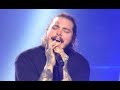 Post Malone: I fall apart, White Iverson and Rockstar performance LIVE
