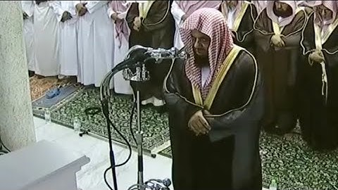 ليلة رمضانية جميلة يبدع فيها الشيخ أ.د سعود الشريم من سورة المائدة || ليلة ٦ رمضان ١٤٣٤هـ