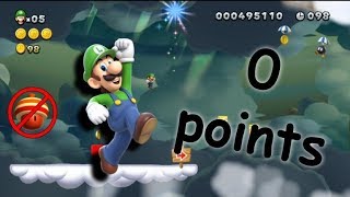 New Super Luigi U Airship with 0 points