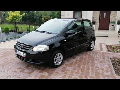 Car, VW Volkswagen Fox 1.2, model year 2005-, black, Miniapprox.s