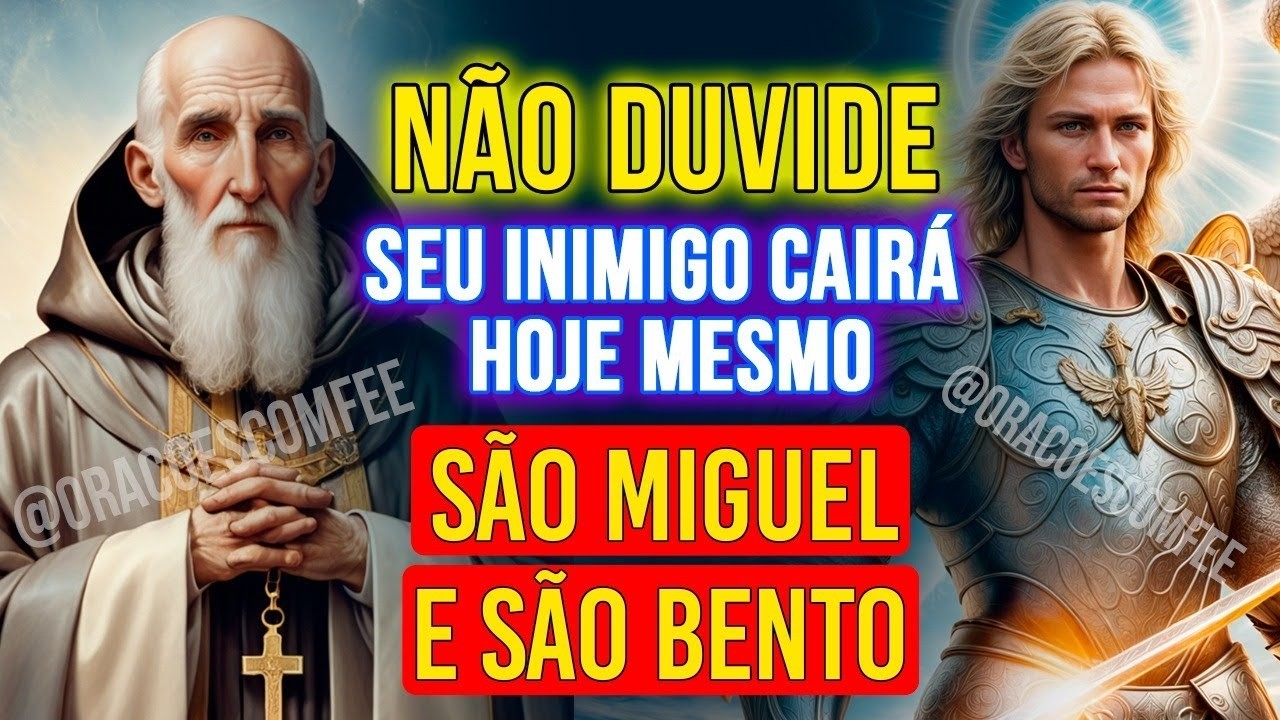 Descubra o Poder de São Bento e Arcanjo Miguel Para Proteger Você!