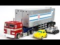 Transformers G1 MP-10V Downsized Optimus Prime Tactical Container Bumblebee Vehicle Car Robot Toys