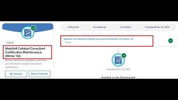 MuleSoft Catalyst Consultant Certification Maintenance (Winter 