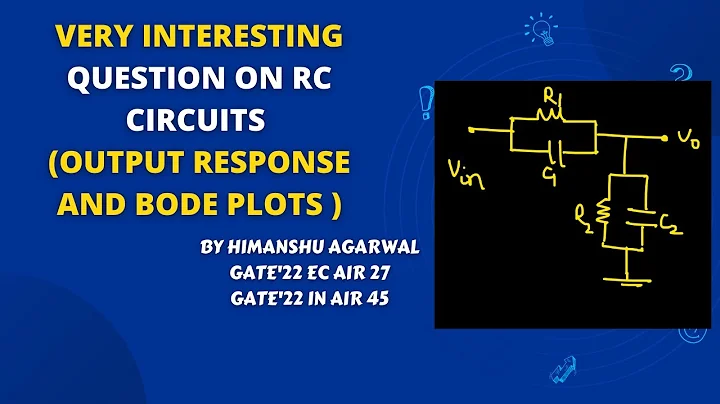 Very Interesting Question on RC Circuits || Intuitive Analysis || Prep for Interview