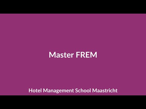 Hotel Management School Maastricht | Facility and Real Estate Management