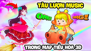 HENRI CHƠI TÀU LƯỢN SIÊU TỐC NGHE TIỂU HOA 3D ANIME HÁT SIÊU HAY TRONG MINI WORLD MUSIC