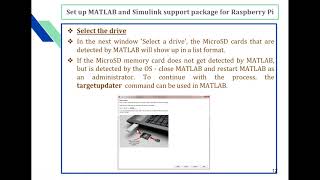 Raspberry pi Programming using Matlab Simulink | Hardware Support Package for Raspberry Pi