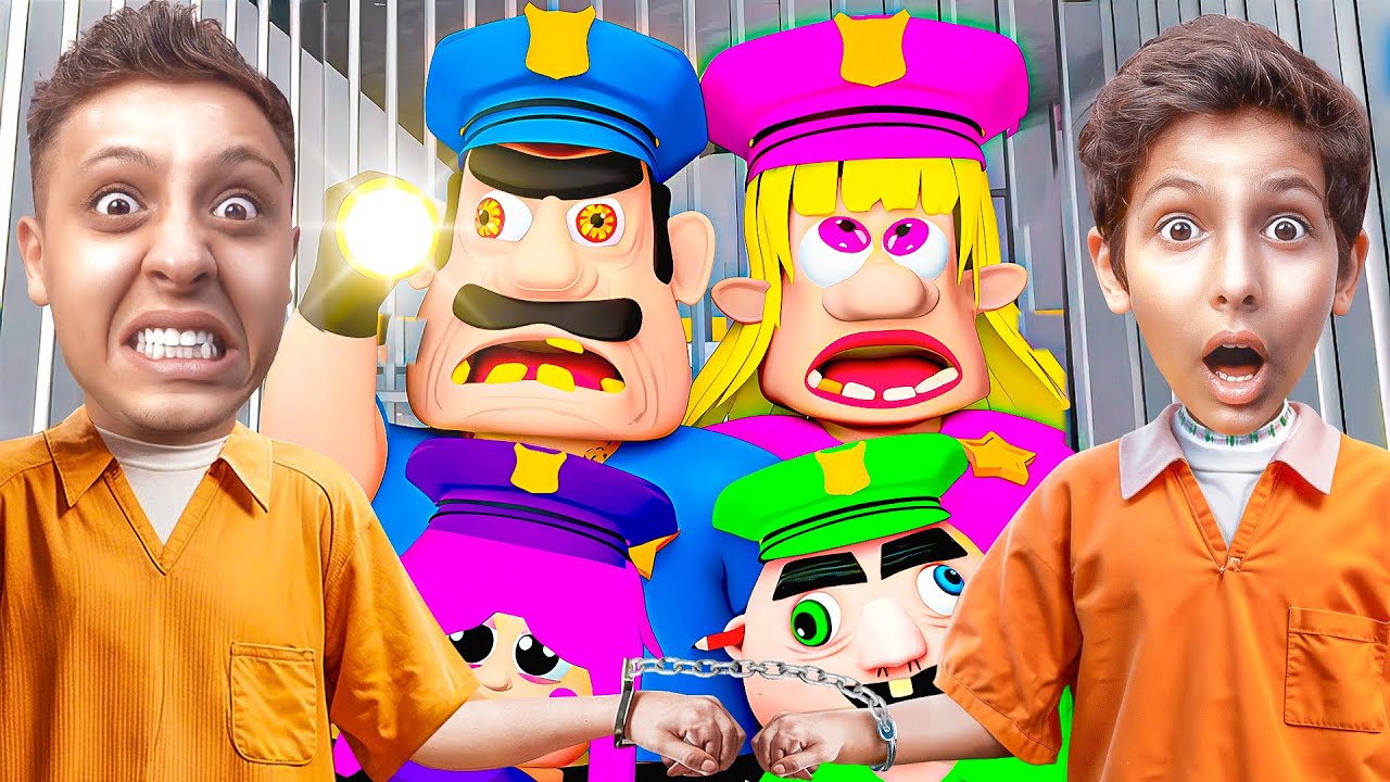 عائلة الشرطي ابو كرش حبست كرم وليث | ROBLOX