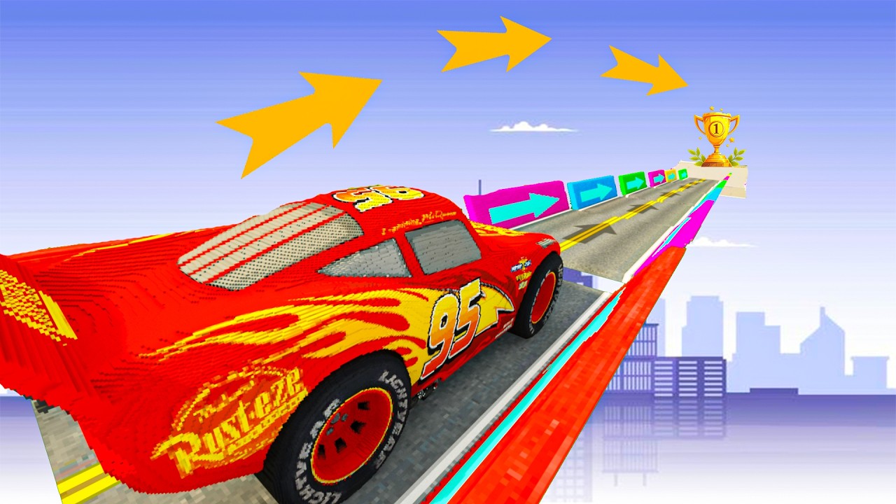 TESTING CARS GO DOWN THE SLIDE in Teardown