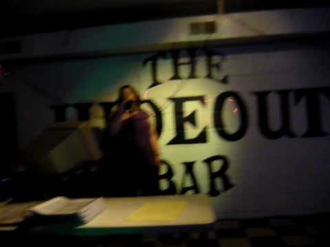 kim at the hideout bar angier nc