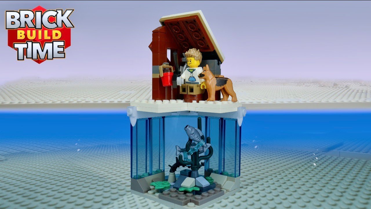 LEGO Ice Fishing Shack  Brick Build Time 