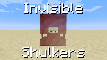Make Shulkers Invisible in Minecraft