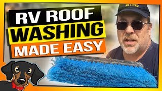🔴RV Roof CLEANING: The Easy Way | RV Living
