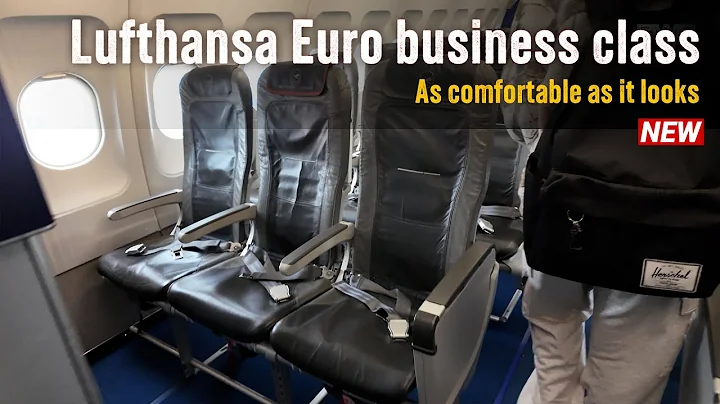 Lufthansa Business Class Review 2025 | Amsterdam to Frankfurt A319 Trip Report ✈️