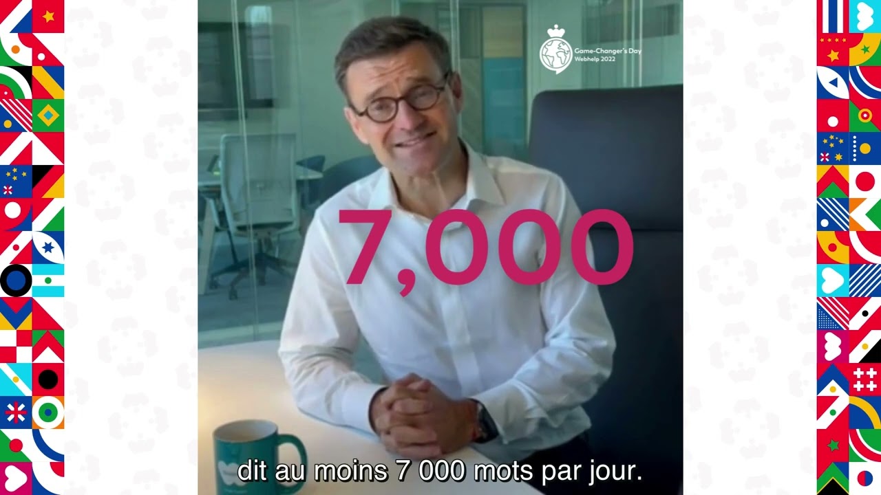 Spécial de remerciement d'Olivier Duha, CEO & co-Founder Webhelp, pour nos game-changers