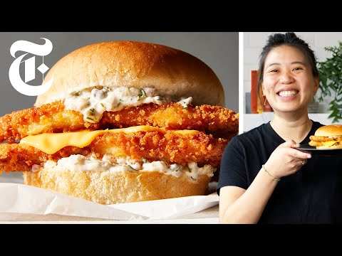 The Best Homemade Fried Fish Sandwich 