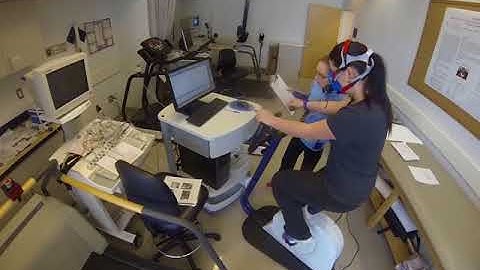 VO2 max test on Corival