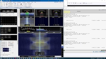 NPR-70 Testing various modulation types, bandwidth and spectrum analysis