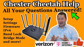 ✅Basic & Advanced Setup, Settings & Tips - Get The Fastest Speed & Ping - Chester Cheetah 5G Router