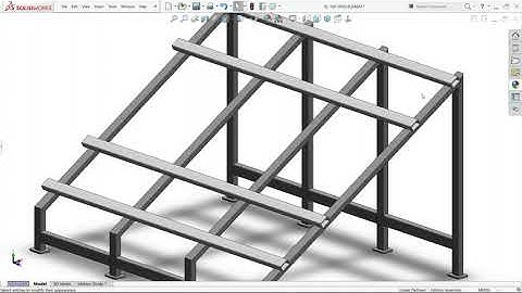 Solar Panel Mounting Bracket #246 (Prototype) |Industrial design ||#SolidWorks||#Mechanical|