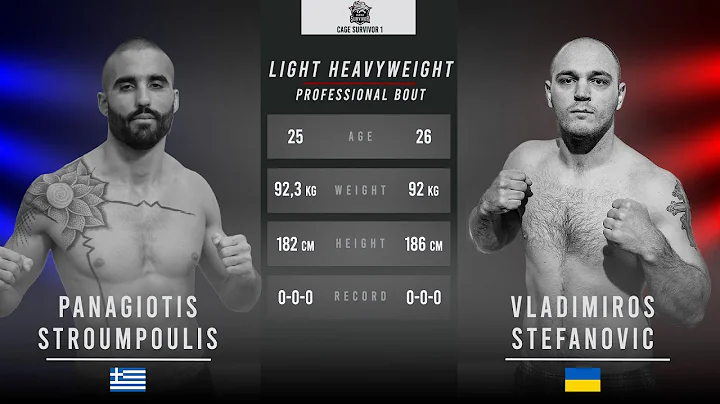 Cage Survivor 1: Panagiotis Stroumpoulis vs. Vladimiros Stefanovic Full Fight