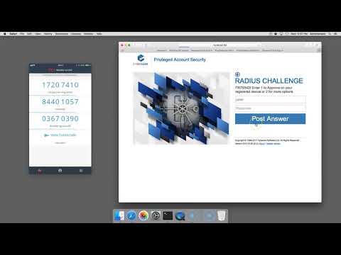 RSA Ready: RSA SecurID Access - CyberArk Password Vault Web Access RADIUS Integration