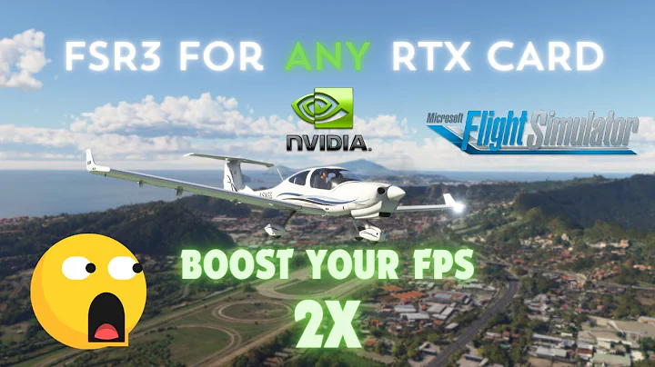 MSFS2020 - Unleash the power of FSR3 for ANY Nvidia RTX Graphic Card!